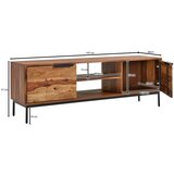 MID.YOU Komoda Wohnling, Pravi Les | Shoptok.si