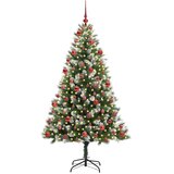  Umjetno Božićno drvce s pokrivačem snijega 300 LED lampica | shoptok.hr