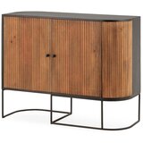 MOME Komoda iz masivnega manga v naravni barvi 110x90x40 cm Curve – | Shoptok.si