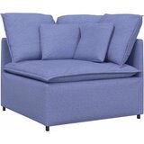  Modularna kutna sofa s jastucima traperice plave boje 100 cm | shoptok.hr