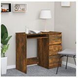  Radni stol boja dimljenog hrasta 90x45x76 cm konstruirano drvo | shoptok.hr