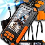  LCD LED dvostruka QUAD HD endoskopska kamera za pregled s monitorom od 5 m | shoptok.hr