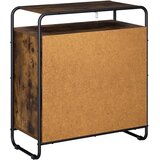  Komoda Dimljeni hrast 68 x 35 x 75 cm Konstruirano drvo Slike