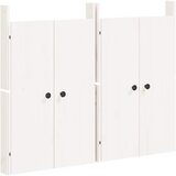  Vanjska kuhinjska vrata MEPPEL 2 kom Bijela 50x9x82cm masivna borovina | shoptok.hr