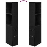  Set namještaja za kupaonicu Zidne Crni hrast 22 x 41 x 135 cm | shoptok.hr