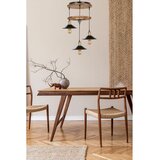 Opviq David 3 Lü Yanık Tepsili Metal Başlıklı Sarkıt BrownBlack Chandelier Cene