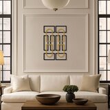 Wallity zidna dekoracija echo forms 2'li set, 24 x 74 cm, 2 komada | Eponuda.com