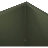  Vrtna saksija Maslinastozelena 50 x 50 x 75 cm Čelična vrata | shoptok.hr