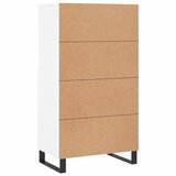  Visoka komoda bijela 60x36x110 cm od konstruiranog drva | Eponuda.ba