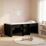  Kreveta za visoko spavanje djece 2 pcs Crni hrast 90 x 200 cm | shoptok.hr