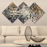 Wallity Slika 4MDF1448614754, 60x115 cm, 4 dela | ePonuda.com