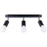  Stropna svetilka FORNES 3 črna, (21348030) | Shoptok.si