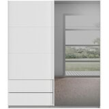 Premium Living Omara Z Drsnimi Vrati Elara, Bela | Shoptok.si