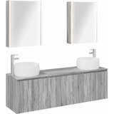 Set ormarića za kupaonicu 5 kom. Siva Sonoma Konstruirano drvo | shoptok.hr