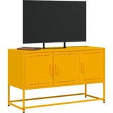TV ormarić boja senfa 100,5 x 39 x 60,5 cm čelični | Eponuda.com
