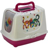 Moderna Trendy Cat 57 Friends Forever Zatvoreni toalet za mačke Roze Cene