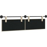  Držeće uzglavlje Zidne Prugasti Krema 170 x 55 x 5 cm tkanina - Krema 160 cm bez LED | shoptok.hr