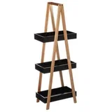Five stalak 3 police natureo 30x18x82cm mdf crni