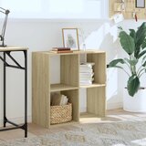  Regal za knjige boja hrasta 68,5x32x68,5 cm konstruirano drvo | Eponuda.ba