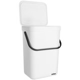 Orion Bel plastičen koš za smeti 10 l – | Shoptok.si