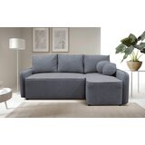 MID.YOU KOTNA SEDEŽNA GARNITURA, struktura, bouclé siva | Shoptok.si