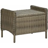  5-dijelni vrtni blagovaonski set smeđi | shoptok.hr
