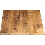 Stolna ploča 120x60x2,5 cm masivno drvo manga sa živim rubom | shoptok.hr