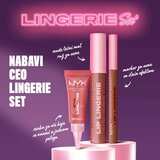 NYX Professional Makeup Lid Lingerie kremasto senčila za oči odtenek Mocha Mesh 6 ml | Shoptok.si
