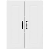 vidaXL Stenska kuhinjska omarica Bela 60 x 31 x 80 cm Konstruiran les | Shoptok.si