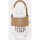 Milin Wooden Lacing Toy Mrs. Teddy aktivna igračka 22 cm x 16 cm x 0,7 cm 1 kom | shoptok.hr