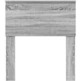  Uzglavlje s uzglavljem Siva Sonoma 75 cm Konstruirano drvo | shoptok.hr