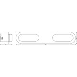Osram LED prigušiva zidno svetlo za kupatilo SMART+ DUPLO LED/15W/230V IP44 Wi-Fi | Eponuda.com