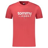 Tommy Hilfiger muška majica kratkih rukava s natpisom crvena Cijene