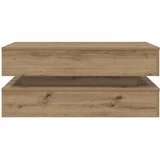  Stolić za kavu s LED svjetlima boja hrasta artisan 90x50x40 cm | Eponuda.ba