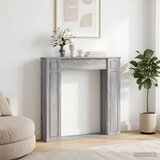  Okvir za kamin Siva Sonoma 100 x 20 x 100 cm Konstruirano drvo Slike