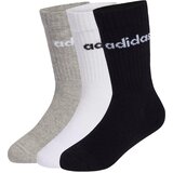 Adidas Športne nogavice pegasto siva / črna / bela | Shoptok.si