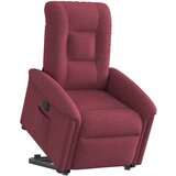  Električni naslanjač s funkcijo vstajanja vinsko rdeč, (21824798) | Shoptok.si