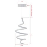 Opviq niriss - white, yellow light white chandelier | ePonuda.com