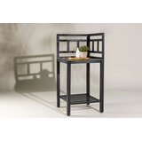 Venture Home kutni modul vanjske kuhinje Alicante 128 × 60 × 60 cm, crna i siva | shoptok.hr