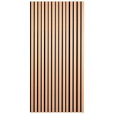 Mömax stenski panel akustik, 4-delni set, barva hrasta, črna | Shoptok.si