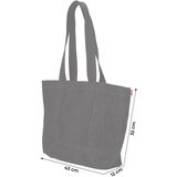 Levi's Shopper torba 'EAST WEST' crna | shoptok.hr