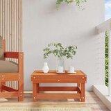  Sekcionalna sofa Čvrsto borovo drvo Vosak Smeđa - Vosak smeđa bor naslon za noge | shoptok.hr