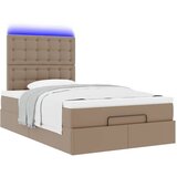  Okvir kreveta s madracem cappuccina 120x200cm umjetna koža | shoptok.hr