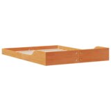  Krevetna konstrukcija Voštano smeđa 135 x 190 cm Borova drva | shoptok.hr