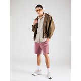 Iriedaily Hlače 'Corvin' mauve / bela | Shoptok.si