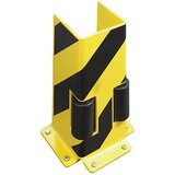 Black Bull Navozna zaščita z vodilnimi valji, U-profil, VxŠxG 400 x 160 x 160 mm, debelina stene 6 mm | Shoptok.si