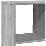 vidaXL Knjižna omara siva sonoma 100x33x187,5 cm inženirski les | Shoptok.si