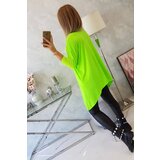 Kesi Oversize blouse green neon colors | shoptok.hr