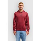 Quiksilver Fineline Pulover s kapuco oxblood red Cene