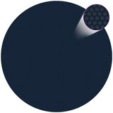  Plutajući PE solarni pokrov za bazen 210 cm crno-plavi | shoptok.hr
